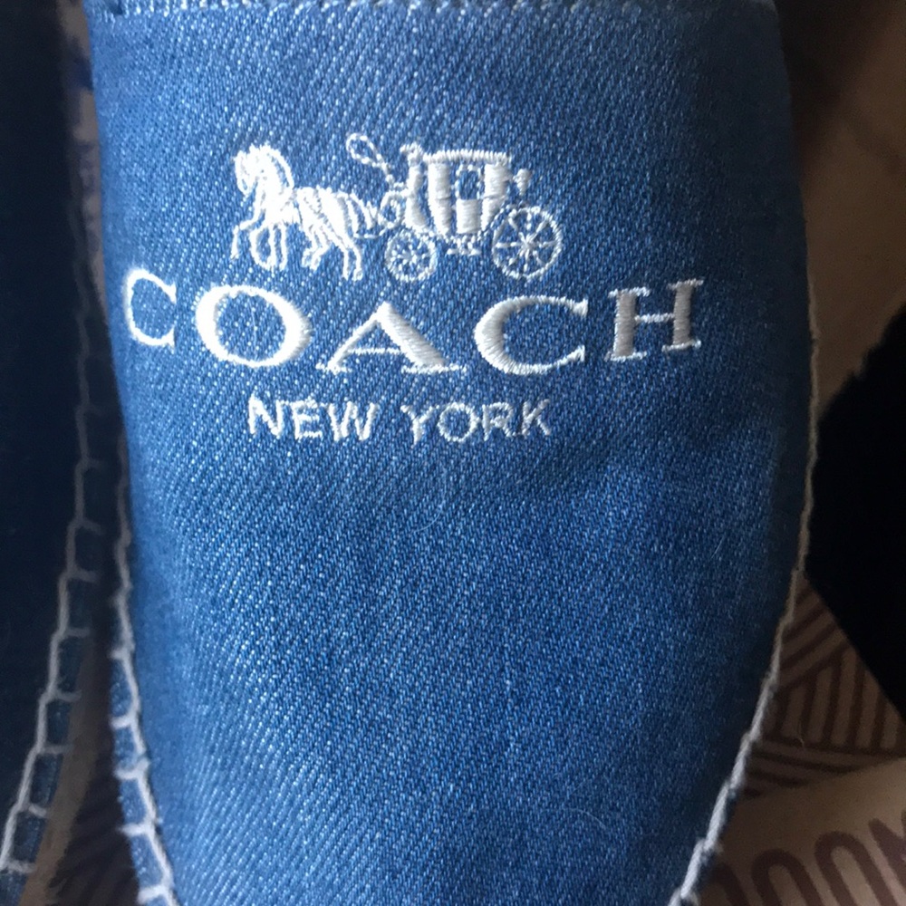 ✨SOLD✨COACH ESPADRILLES - Picture 2 of 9